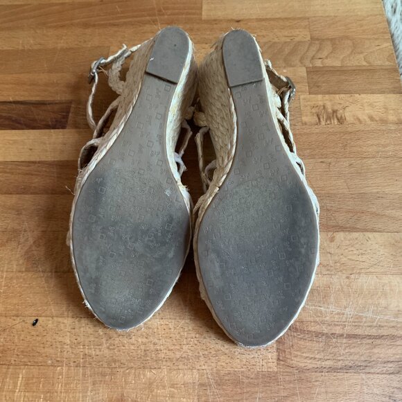 Rattan Woven Strappy Wedge Sandals by DV8 Dolce Vita Women's Size 8 - Picture 6 of 6